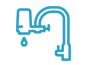 Compact faucet-mounted design